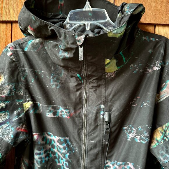 EUC VOLCOM Hooded SID Lightweight Zip Front Snowboard Jacket in Men's Small - Picture 4 of 11